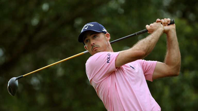 Jonathan Byrd hits off the sixth tee during the first round of the Valspar Championship at Innisbrook Resort Copperhead Course.