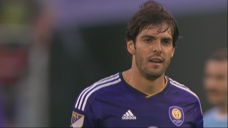 Kaka's late strike earned Orlando a draw with New York City