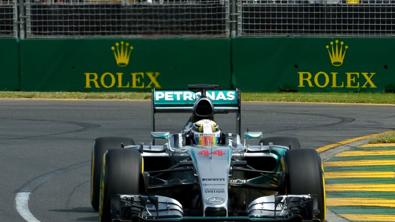 Lewis Hamilton: Australian GP qualifying