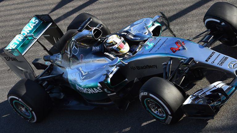 Lewis Hamilton  Mercedes 
