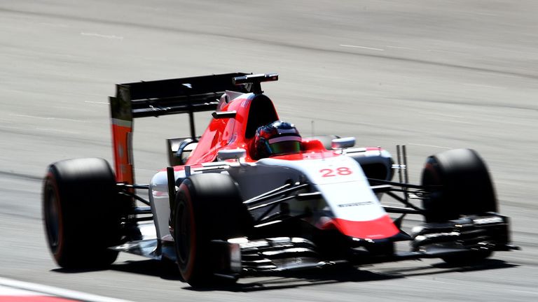 Will Stevens of Great Britain and Manor Marussia drives during practice for the Malaysia Formula One Grand Prix