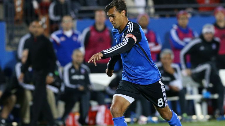 Chris Wondolowski of San Jose Earthquakes at Toyota Stadium