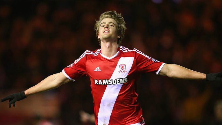 Patrick Bamford celebrates 