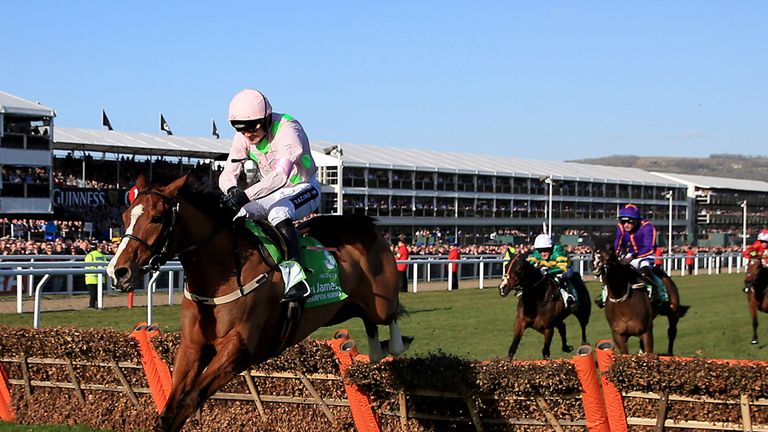 Faugheen leads his rivals a merry dance over the last