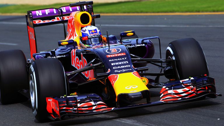 Daniel Ricciardo (AUS) Red Bull Racing RB11 at Formula One World Championship.
