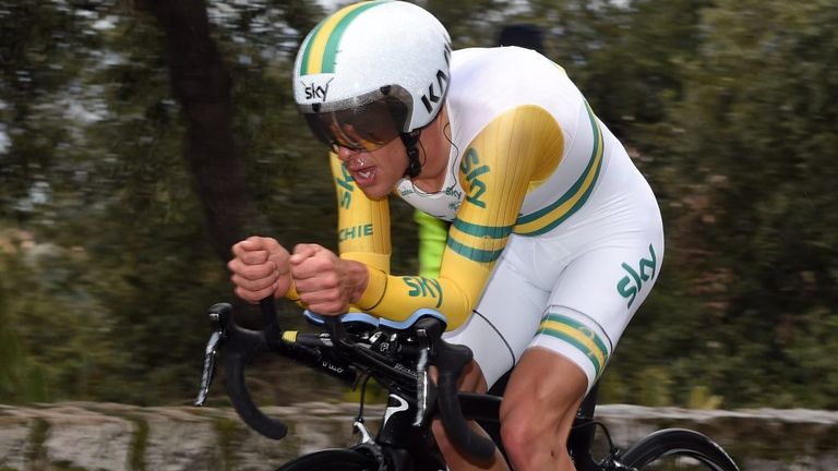 Richie Porte on stage seven of the 2015 Paris-Nice