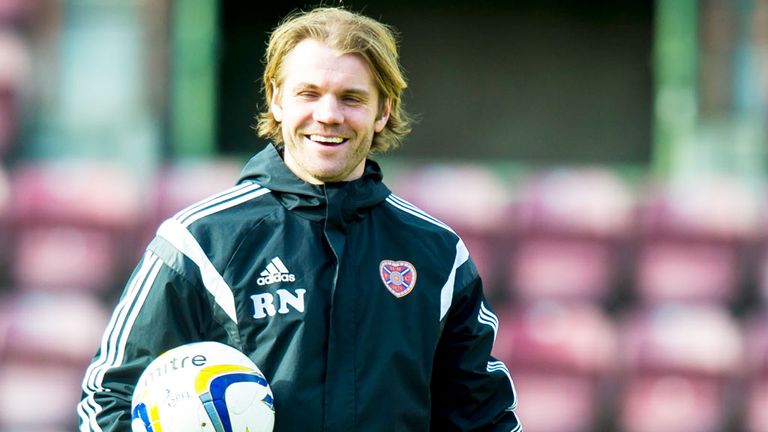 Robbie Neilson: Hearts boss has won promotion in his first season