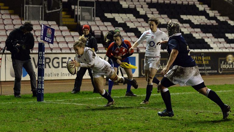  Fiona Pocock England try v Scotland
