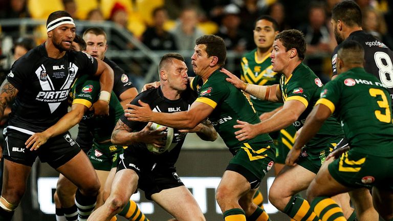 The world's top two rugby league nations, New Zealand and Australia, do battle in Wellington last November