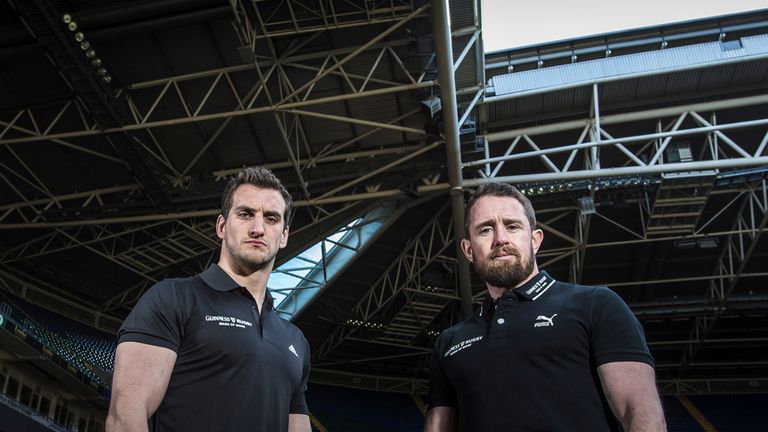 Sam Warburton Shane Williams Wales