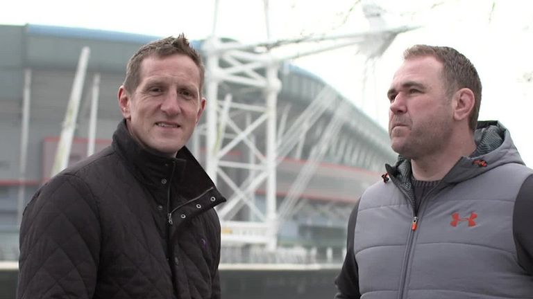 Will Greenwood and Scott Quinnell