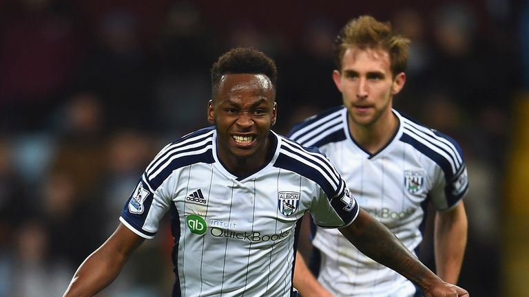 Saido Berahino celebrates 