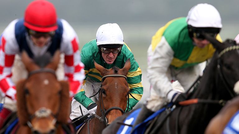 Tony McCoy on Carlingford Lough during the Cheltenham Gold Cup 