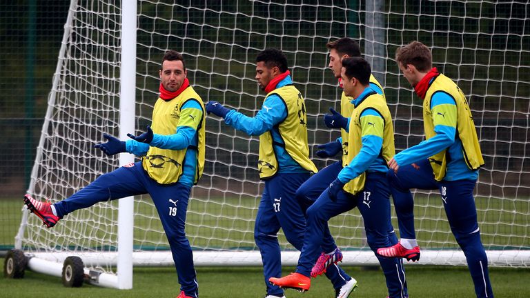 Santi Cazorla, Mesut Ozil and Alexis Sanchez could all start in Monaco