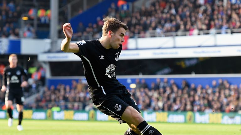 Seamus Coleman scored the opening goal for Everton against QPR
