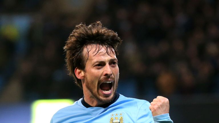 David Silva of Manchester City