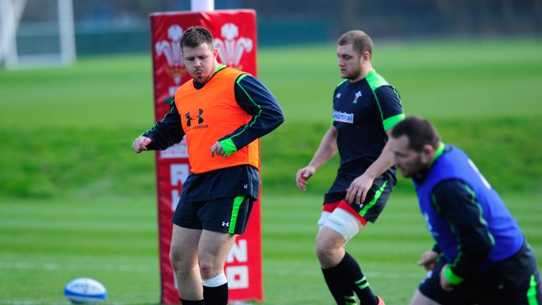 Rob Evans: First start for Wales