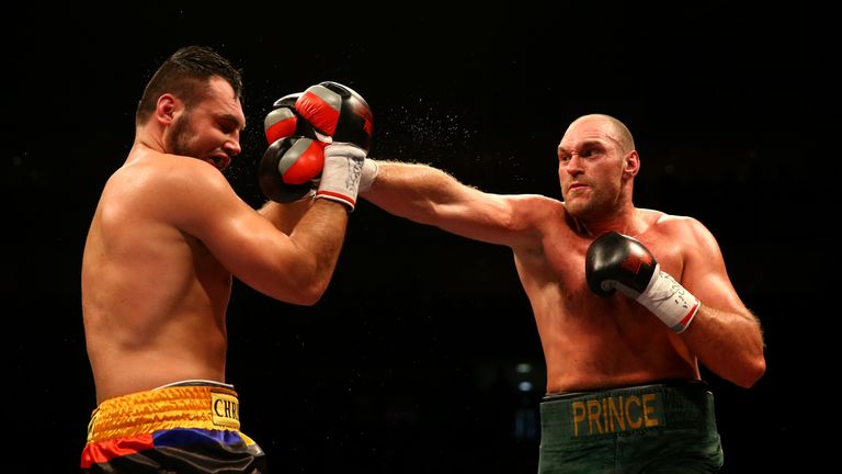 Fury defeated Hammer at the O2