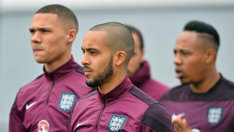 Theo Walcott: Desperate for a piece of the action in Italy on Tuesday