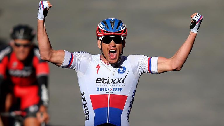 Zdenek Stybar during the 2015 Strade Bianche from to San Gimignano to Siena ll Campo on March 7, 2015 in Siena, Italy. 