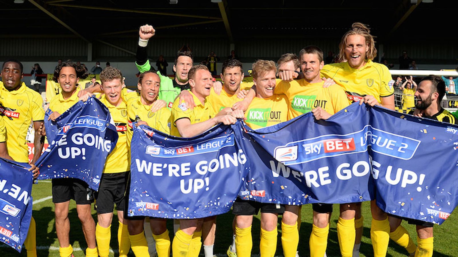 League 2 round up Burton promoted Shrewsbury on brink of going