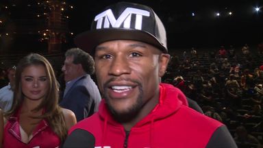 Mayweather in tip top condition