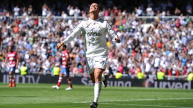 Ronaldo scores five goals against Granada