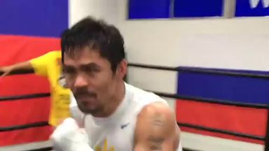 Pacquiao looking faster than ever! 