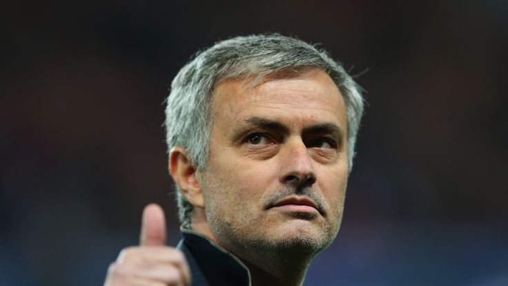 Jose Mourinho manager of Chelsea gives a thumbs up prior to the UEFA Champions League Round of 16 match v Paris Saint-Germain