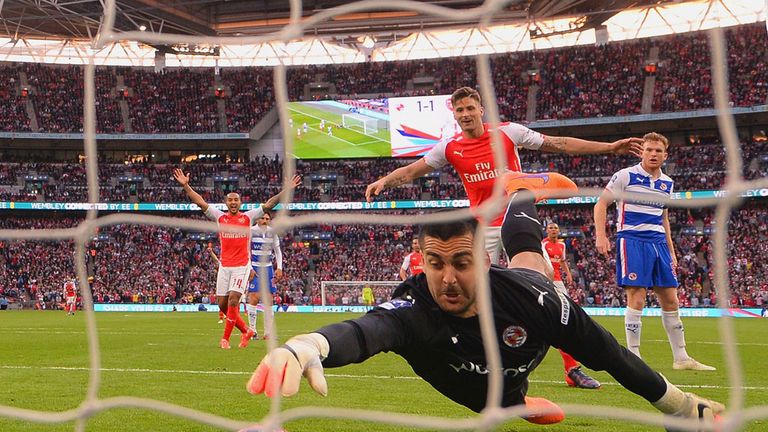 Adam Federici: Fails to keep out Alexis Sanchez's shot