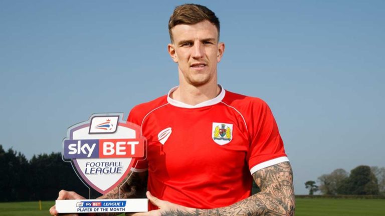 Aden Flint: League 1 player of the month for March