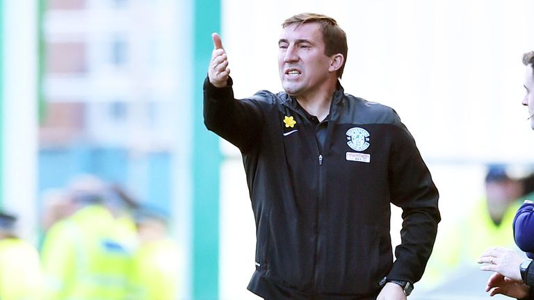 Alan Stubbs: Hibernian boss was delighted with the win over Hearts