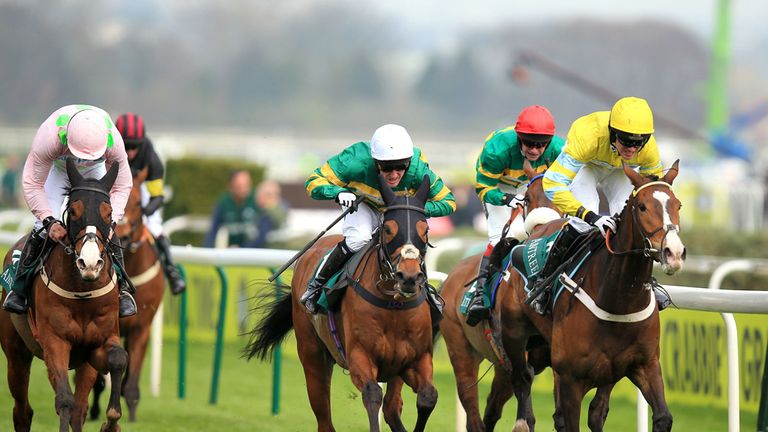 ...and fends off the chasing pack for a game win.