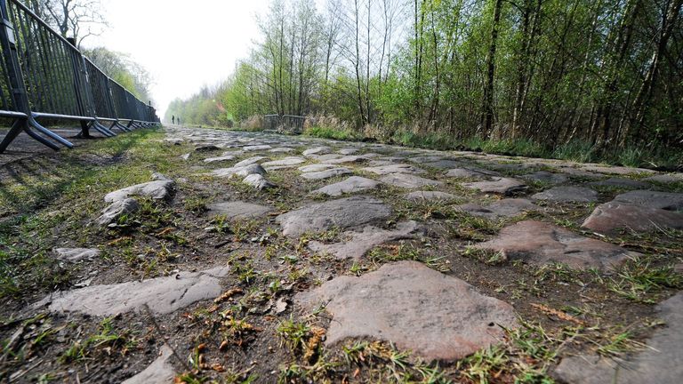 The Paris-Roubaix course for 2014