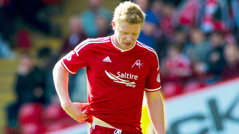 Aberdeen midfielder Barry Robson is banned for two matches