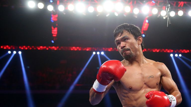  Manny Pacquiao of the Philippines on November 23 2015