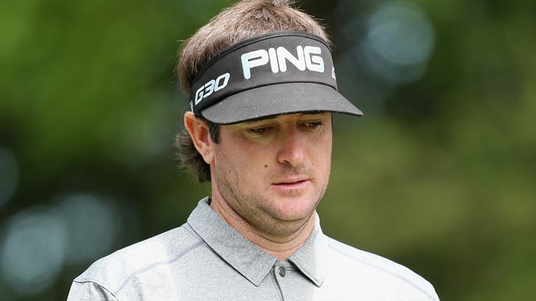 Bubba Watson has much to ponder during his third round 73 at Augusta National