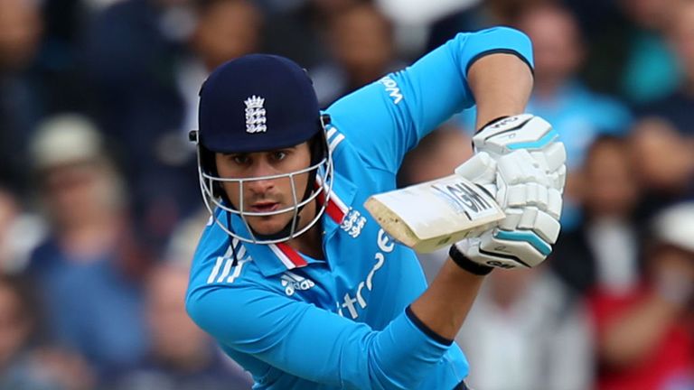 England's Alex Hales.