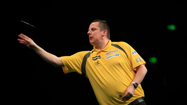 Dave Chisnall won both his matches on Night 10 of the Premier League Darts in Sheffield