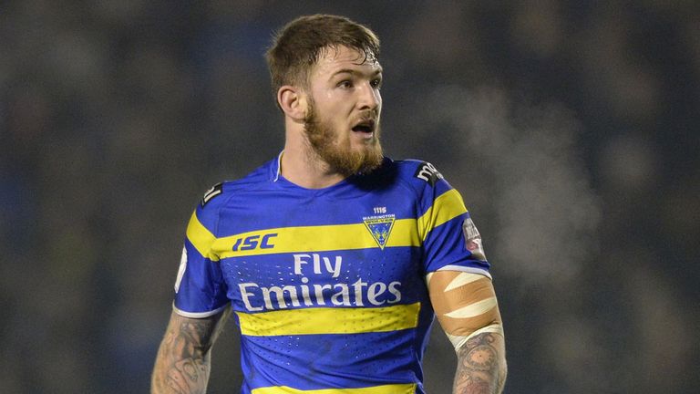 Daryl Clark: Warrington hooker could not help Wolves to a win over his old club