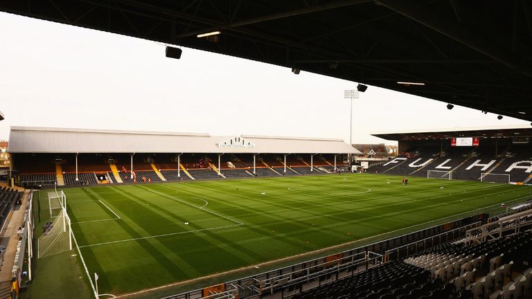 A general view inside Craven Cottage