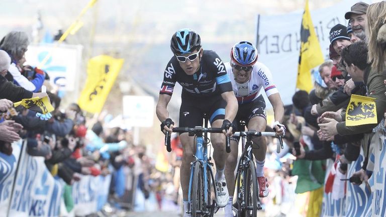 Geraint Thomas, Zdenek Stybar, Tour of Flanders