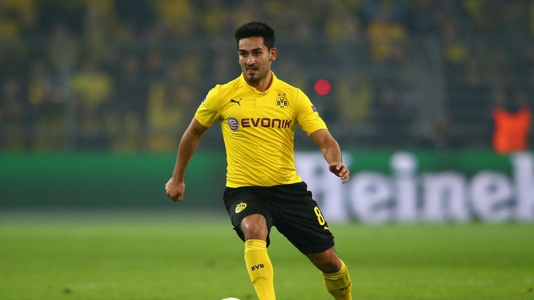 Ilkay Gundogan of Borussia Dortmund