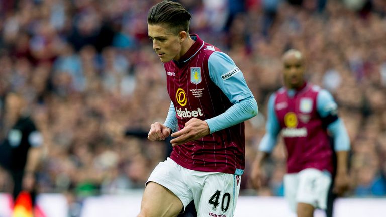 Aston Villa's Jack Grealish: A young man going places. But will he play for England or the Republic of Ireland?