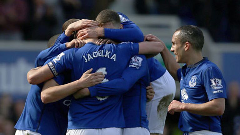 Phil Jagielka scored only his fifth goal of the season