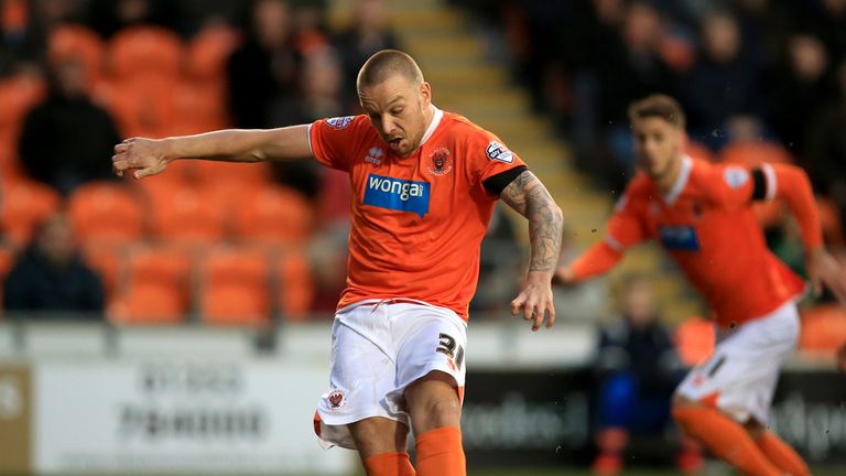 Jamie O'Hara scores from the penalty spot