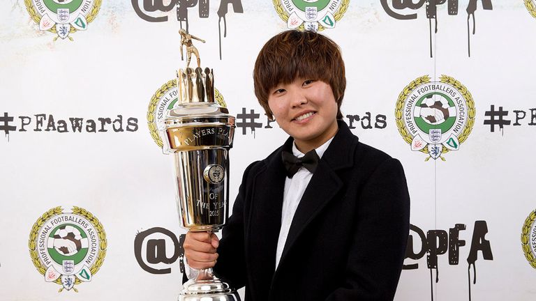 Ji So-Yun PFA awards