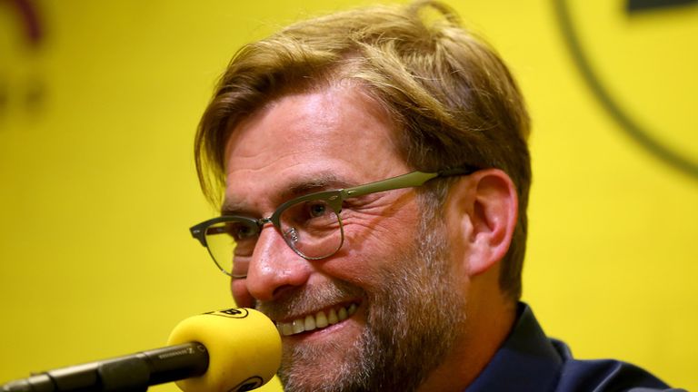 Borussia Dortmund head coach Jurgen Klopp 