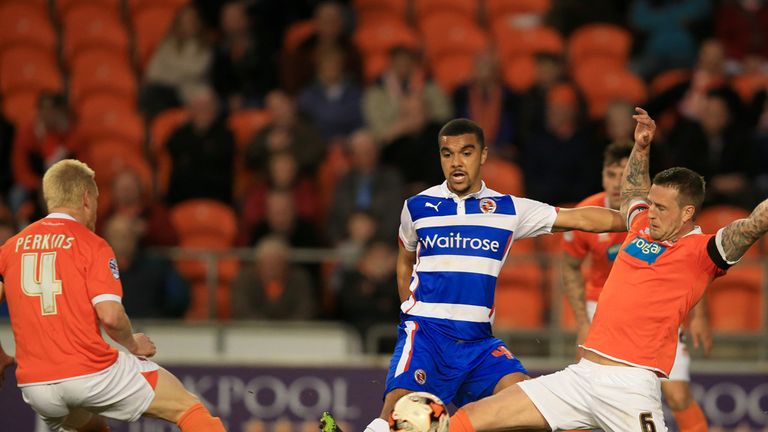 Reading's Kwesi Appiah is crowded out