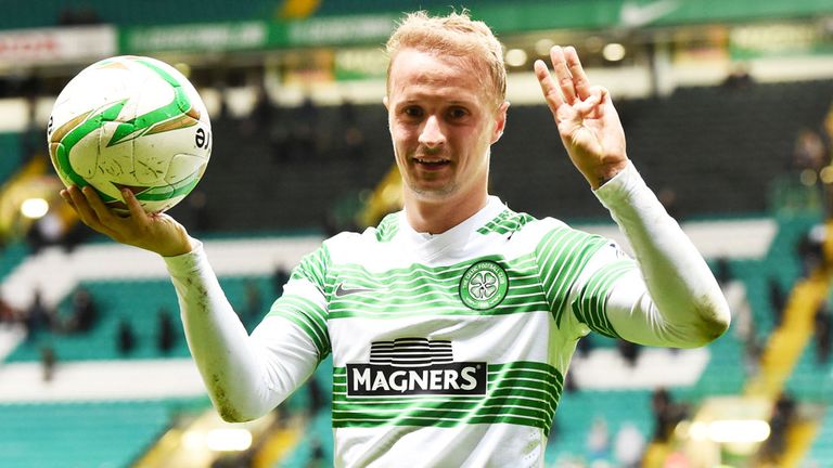 Leigh Griffiths took his tally to 15 for the season with a hat-trick on Wednesday against Kilmarnock
